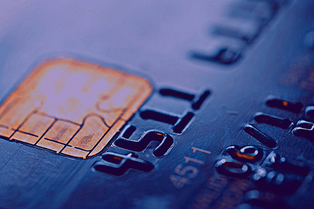Credit card chip